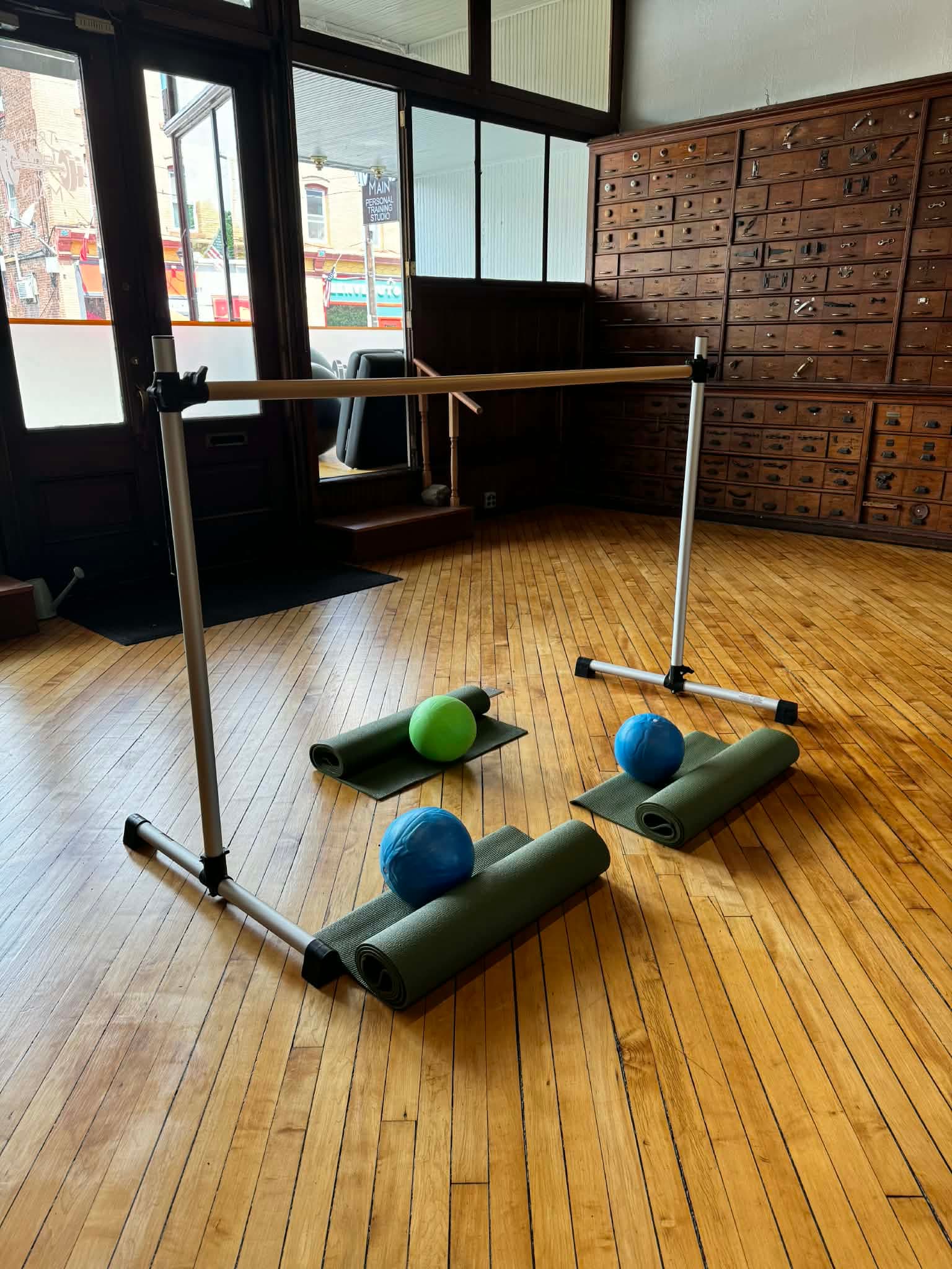 Barre class at Train on Main in Stroudsburg, PA